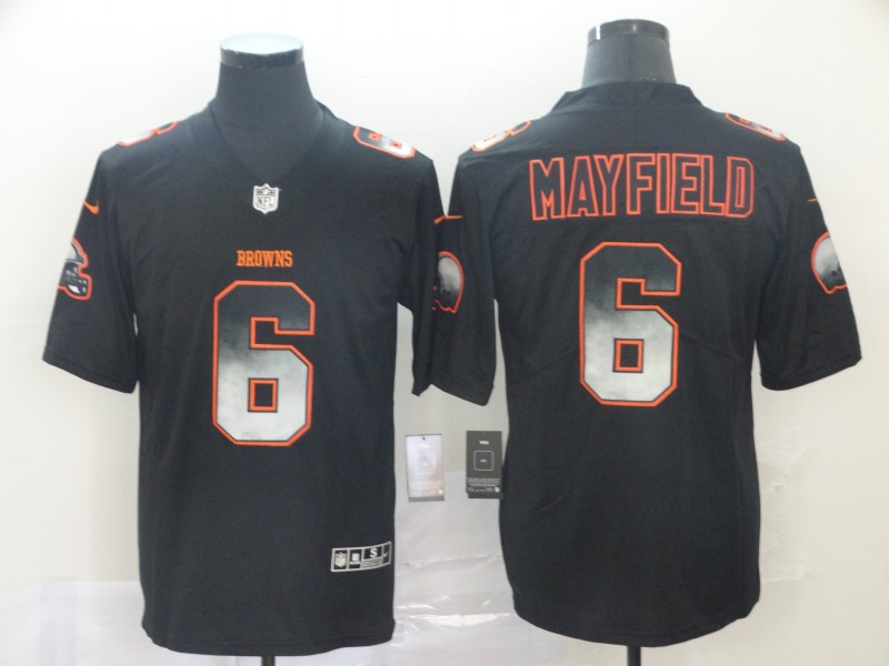 Men's Cleveland Browns Baker Mayfield Black Alternate Jersey
